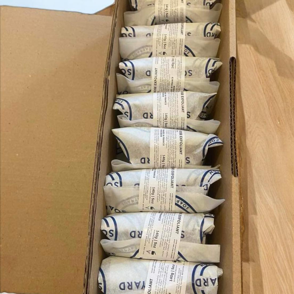 Cerise 140g | Pack de 8 savons emballés