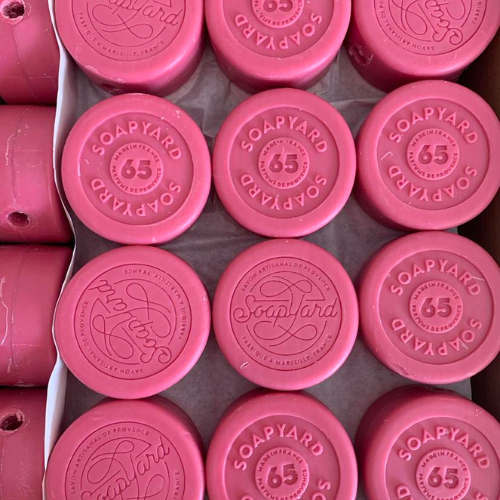 Cerise 140g | Pack de 8 savons emballés