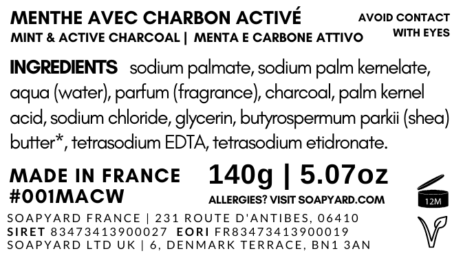 Mint with Active Charcoal