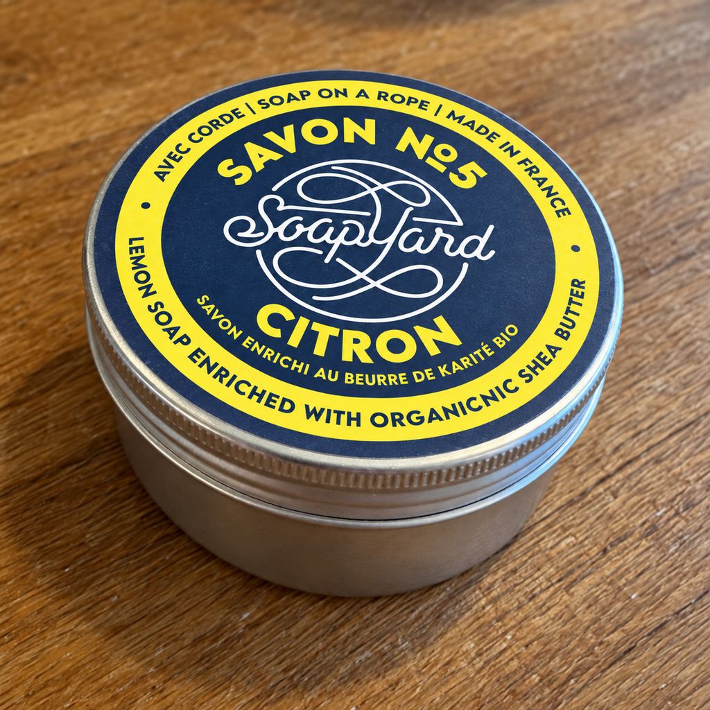 Savon CITRON — boîte en aluminium Soapyard
