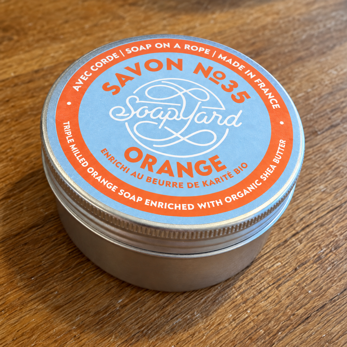 Boîte en aluminium Soapyard — Orange
