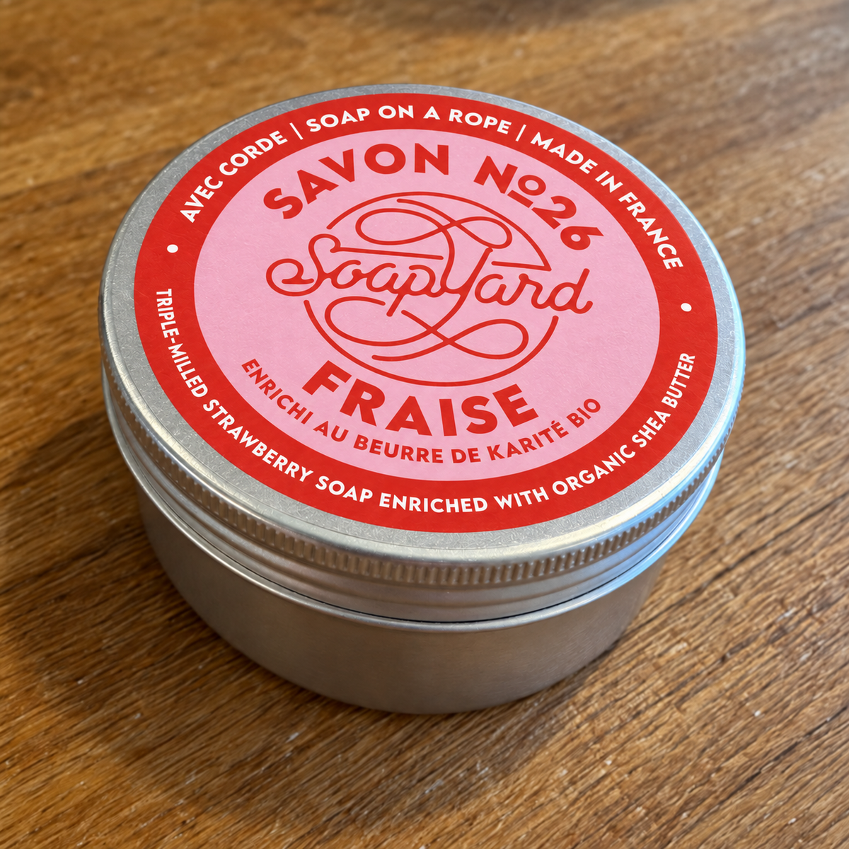 Boîte en aluminium Soapyard — Fraise