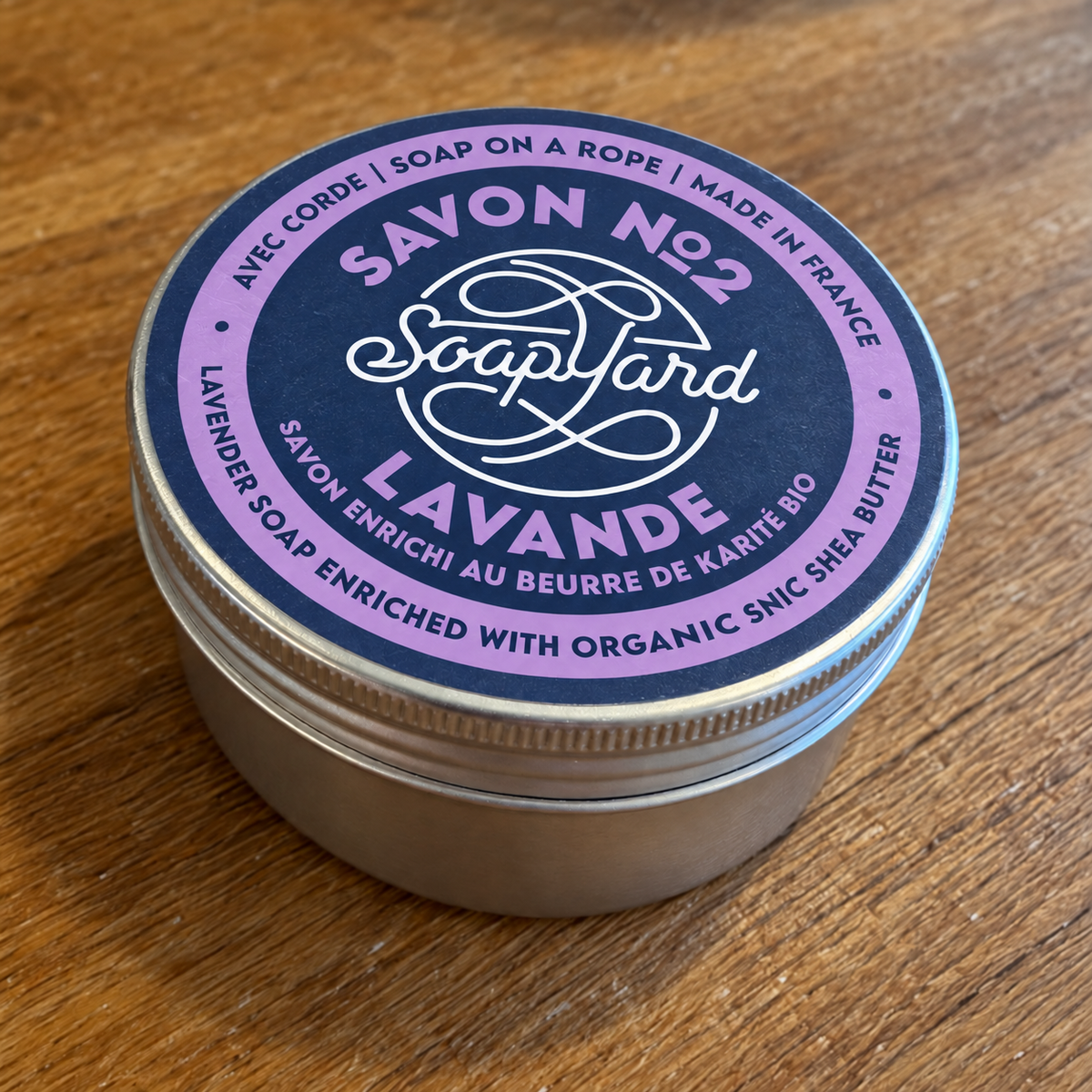 Savon LAVANDE — boîte en aluminium Soapyard