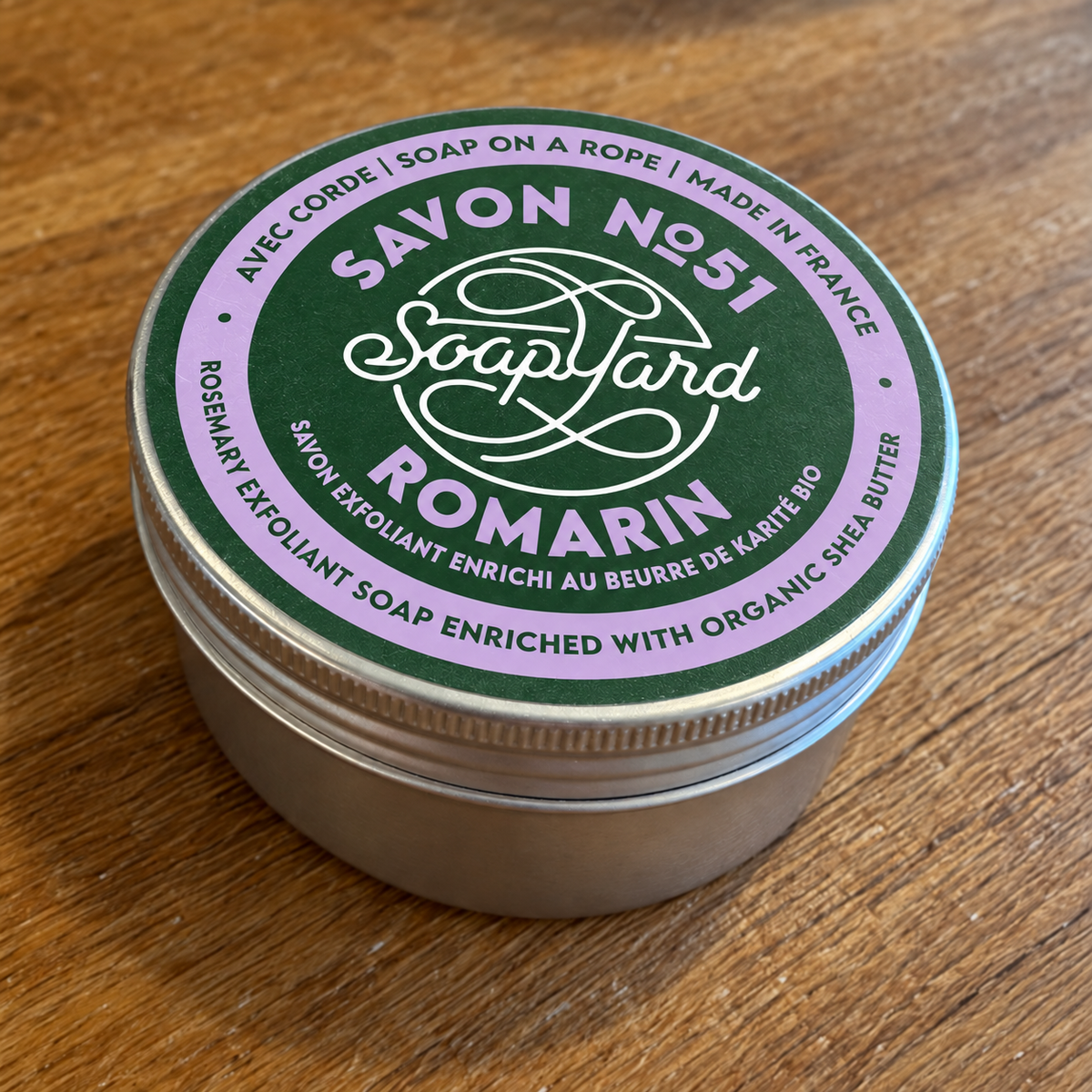 Boîte en aluminium Soapyard — Romarin