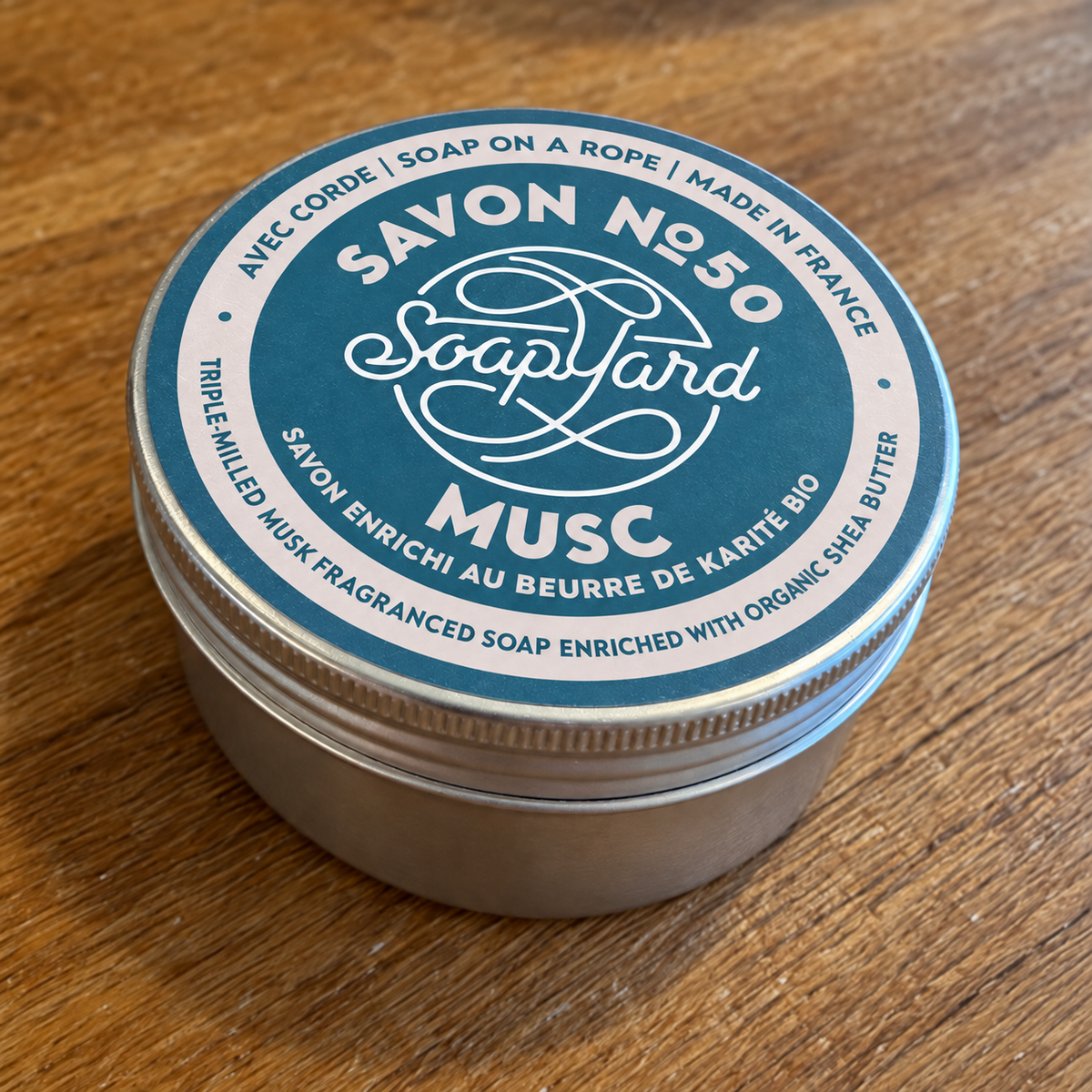 Boîte en aluminium Soapyard — Musc