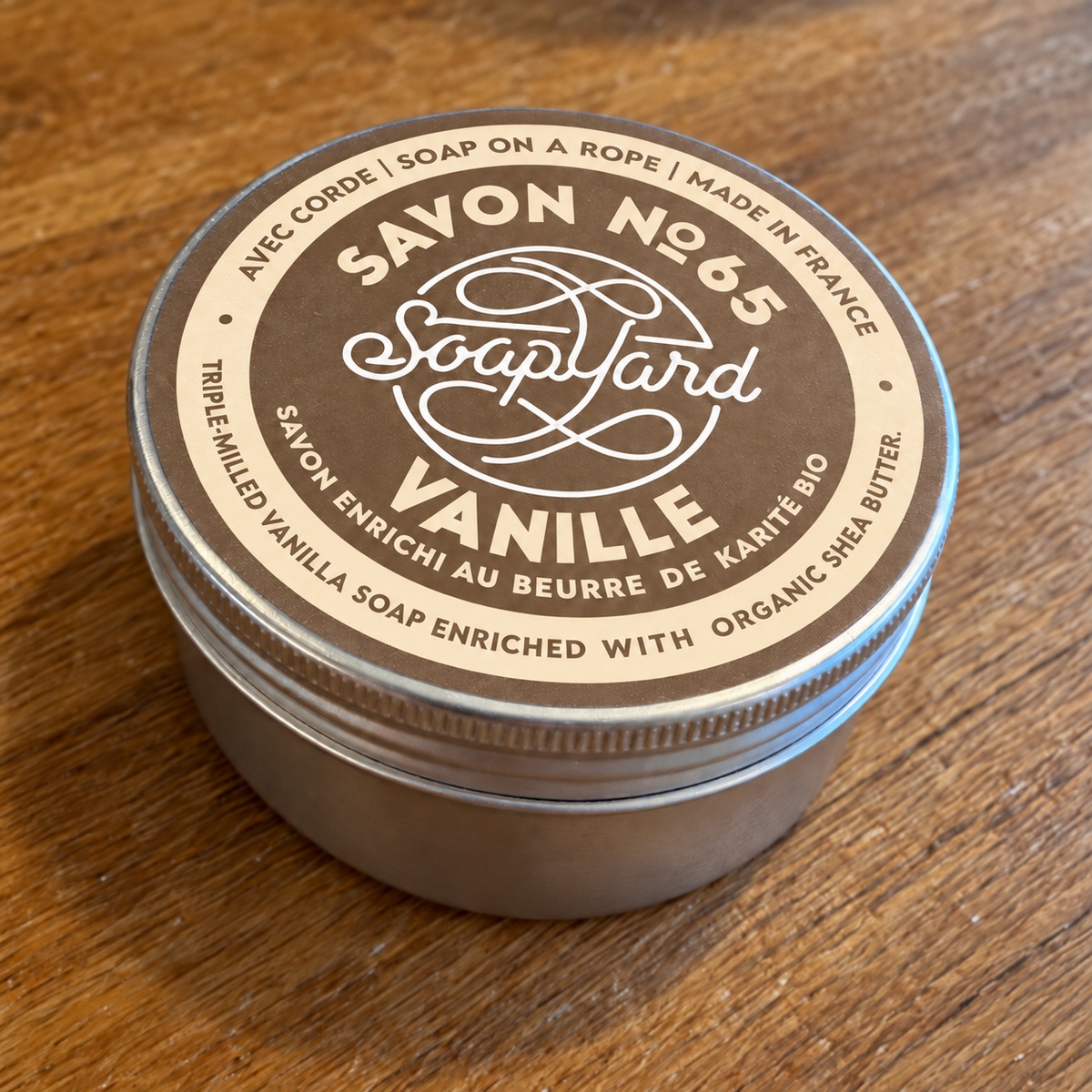 Boîte en aluminium Soapyard — Vanille