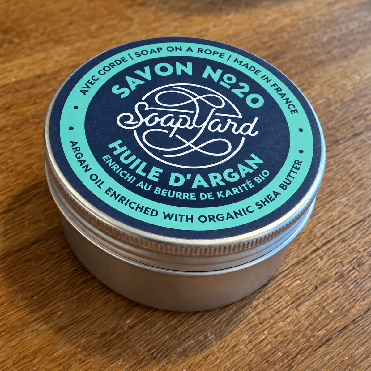 Boîte en aluminium Soapyard — HUILE D’ARGAN