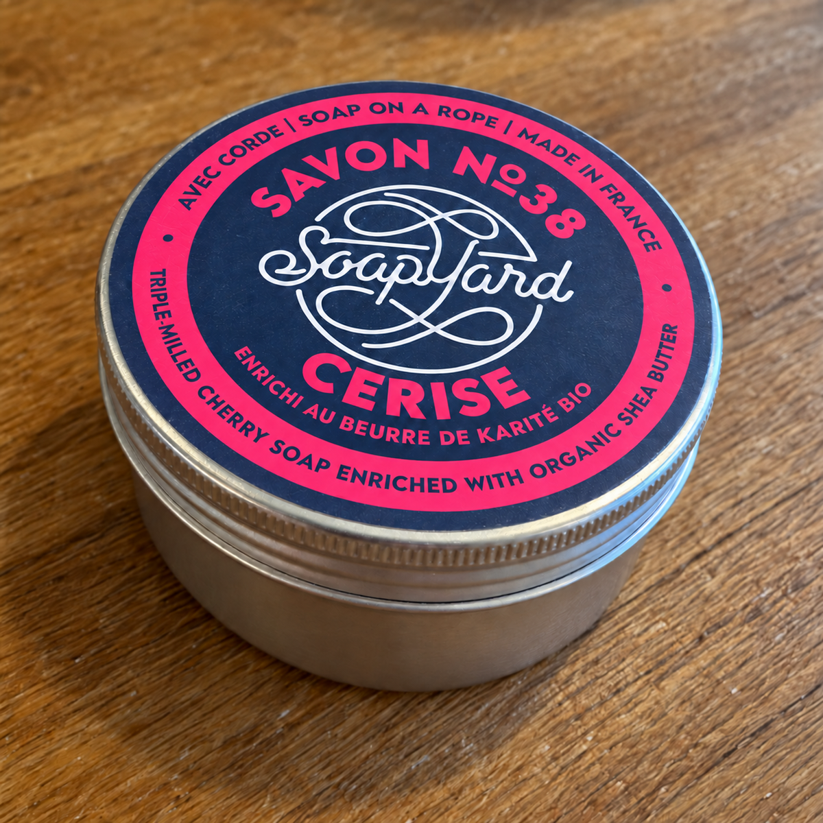 Boîte en aluminium Soapyard — CERISE