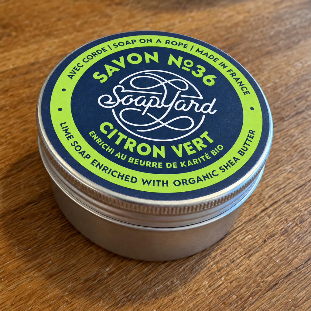 Boîte en aluminium Soapyard — CITRON VERT