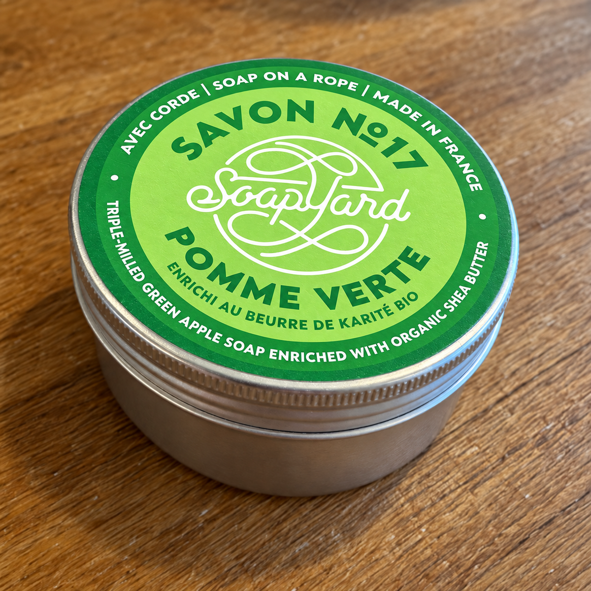 Boîte en aluminium Soapyard — POMME VERTE